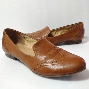 Naturalizer Brown Leather Flats